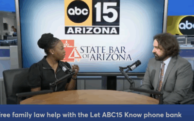 Arizona Family Law Attorney Adam Weingart Answers Questions on ABC15 Phone Bank